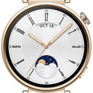 SmartWatch Watch GT 4 41mm (Branco/Dourado) - HUAWEI