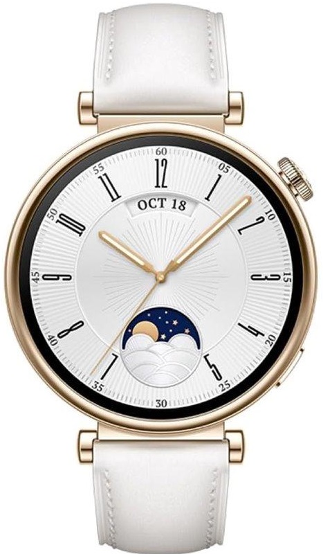 SmartWatch Watch GT 4 41mm (Branco/Dourado) - HUAWEI