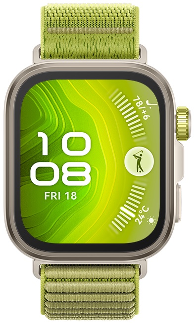 Smartwatch Fit Watch Fit 4 Pro 1.82 40mm GPS (Verde Nylon) - HUAWEI