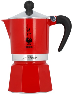 Cafeteira Rainbow Maker 150ml (Vermelho) - BIALETTI