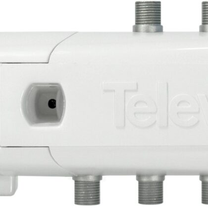 Amplificador TV Interior Vivenda F 6 Saídas VHF/UHF LTE700 Ready - TELEVES