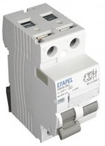 Interruptor Dif. 2P - 30MA AC25A Série MODUS55 - EFAPEL