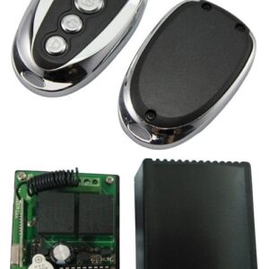 Kit Emissor Receptor 2 Canais e 2 Comandos 433,92MHz (Rolling Code) - MKC
