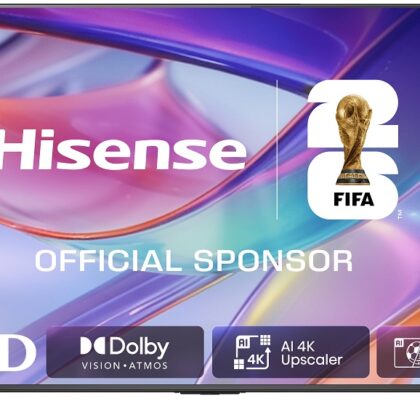 Smart TV 55 Série E7S VA QLED 55E7S 4K Ultra HD (Preto) - HISENSE