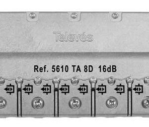 Derivador 8 Saídas, 16dB, EasyF (5-2400MHZ) - TELEVES