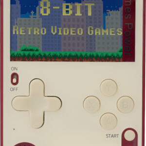 Consola Ultrafina Portátil Retro c/ 500 Jogos