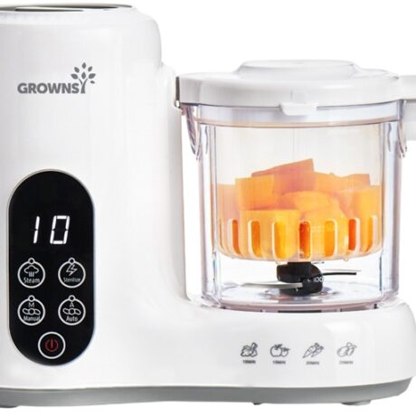 Processador de Alimentos NutriChef c/ Cesto de Vapor - GROWNSY
