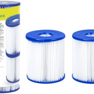 Pack 2c Filtros Tipo I p/ Bomba de Piscina - BESTWAY 58093