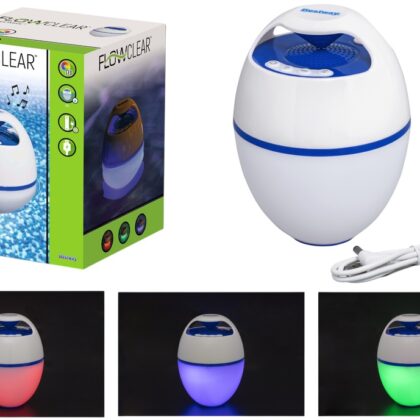 Coluna Bluetooth Flutuante c/ LED - BESTWAY 58700
