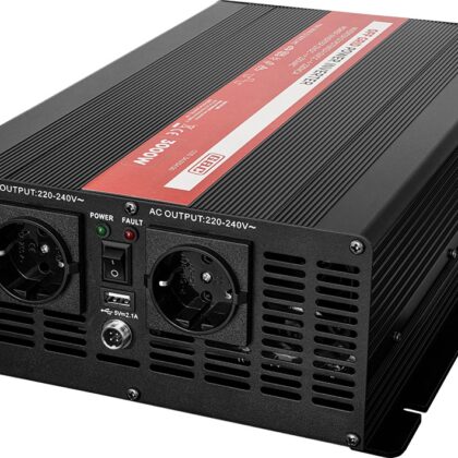 Conversor 12V - 220V 3000W USB c/ Comando - GBC
