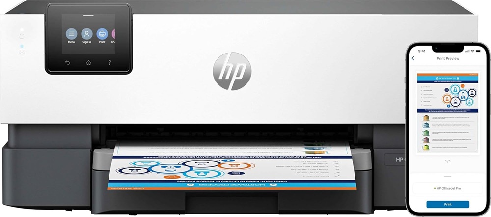 Impressora Multifunções OfficeJet Pro 9110b (Cinzento) - HP