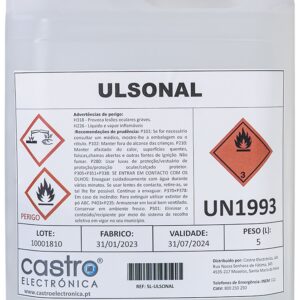 Liquido Limpeza Concentrado p/ Aparelhos de Limpeza Ultra-Sons (5L)