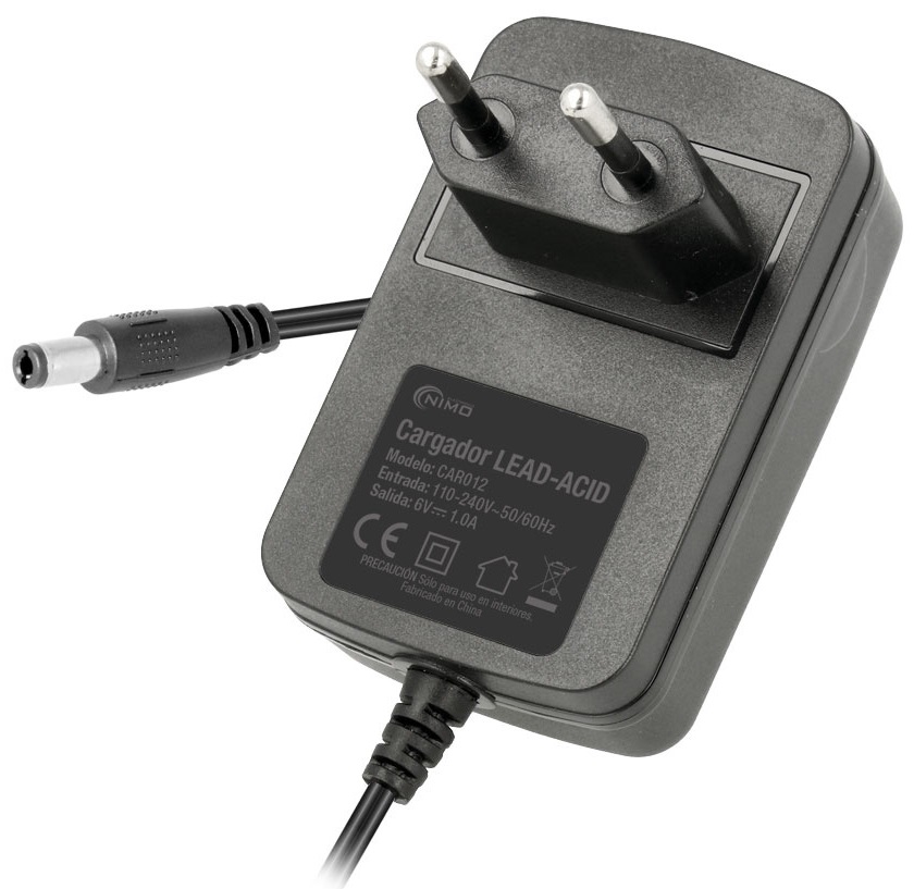 Alimentador AC/DC 6V 1000mA