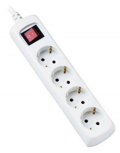 Extensão Quadrupla c/ Interruptor (5 mts)