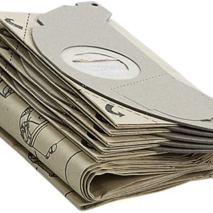 Pack 5x Sacos de Filtros de Papel p/ Aspiradores Karcher - KARCHER