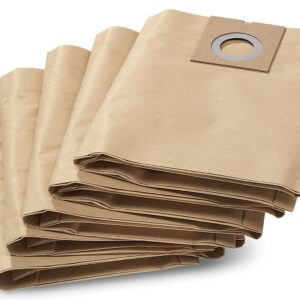 Pack 5x Sacos de Papel p/ Aspirador NT 27/1 - KARCHER