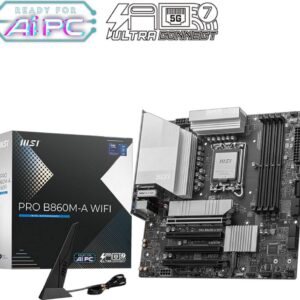 Motherboard Micro-ATX Pro B860M-A WiFi Skt1851 - MSI