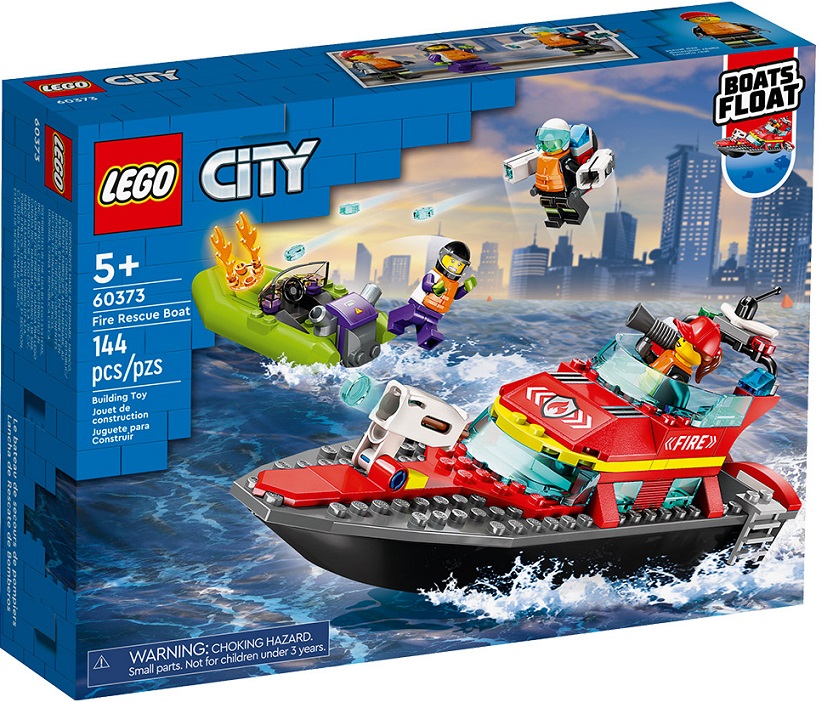 LEGO City Barco de Resgate dos Bombeiros - LEGO