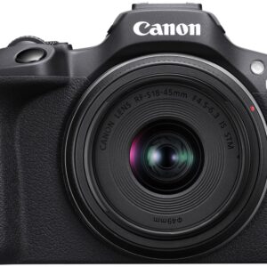 Máquina Fotográfica EOS R100 + Rf-s 18-45mm f/4.5-6.3 Is Stm (Preto) - CANON