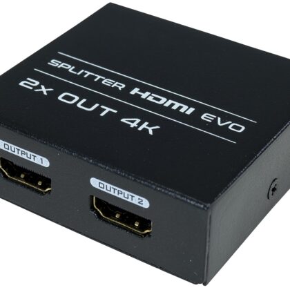 Distribuidor de Sinal HDMI 4K V1.4 (1 Entrada / 2 Saidas)