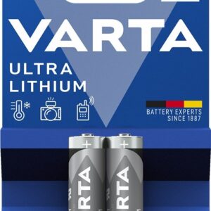 Blister 2x Pilhas de Litio AA / FR6 / FR14505 / 15LF 1,5V 2900mAh - VARTA