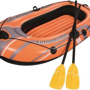 Barco Insufável c/ 2 Remos (155 x 93 x 30 cm) - BESTWAY 61078