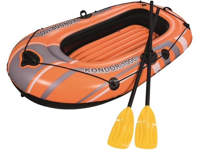 Barco Insufável c/ 2 Remos (155 x 93 x 30 cm) - BESTWAY 61078