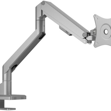 Suporte de Mesa p/ Monitor até 32 (Prateado/Cinzento) - ICY BOX