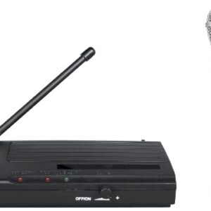 Central Microfone de M?o UHF s/ Fios 614 Mhz - XDOME