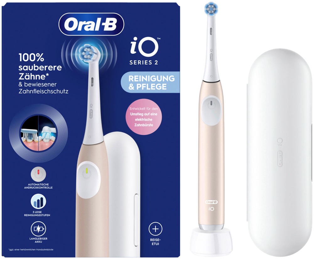 Escova de Dentes Elétrica iO Series 2 (Rosa) - Oral-B