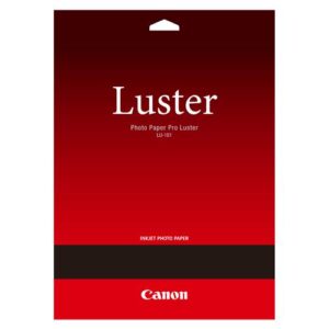 Papel Fotogr?fico Acetinado LU-101 A3+ (20 Folhas) Branco - CANON