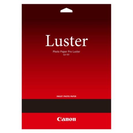 Papel Fotográfico Acetinado LU-101 A3+ (20 Folhas) Branco - CANON