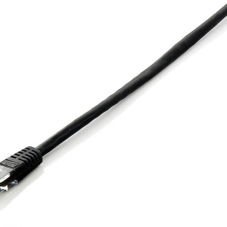 Cabo de Rede RJ45 U/UTP Cat.6 Preto (10 mts) - EQUIP