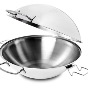 Cataplana Algarve 4.5L 32cm x 9.1cm (Inox) - SILAMPOS