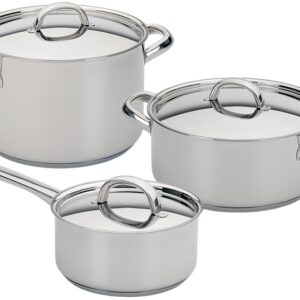 Conjunto de Cozinha Low Cost Essential em A?o Inoxid?vel (3 Pe?as) - SILAMPOS