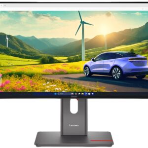 Monitor Curvo IPS 34 ThinkVision P34WD-40 Wide Quad HD (Eclipse Black) - LENOVO