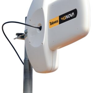 Antena 4GNova 0,7 ... 0,96 / 1,7 ... 2,7GHz G7dBi c/ Cabo 7,5 mts - TELEVES