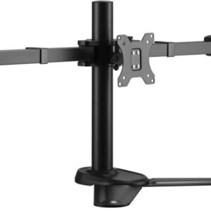 Suporte Mesa p/ 3 Monitores 17 ~ 27 (Preto) - EQUIP