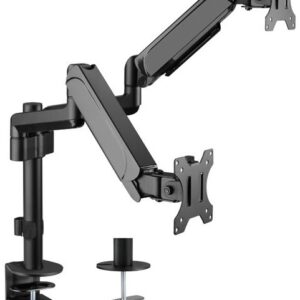 Suporte Mesa Articulado p/ 2 Monitores 17~32 (Preto) - EQUIP
