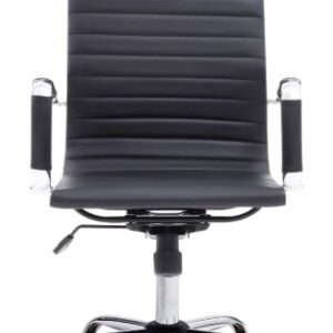 Cadeira de Escritório Executiva (Preto) - EQUIP