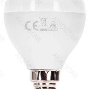 Lampada LED Opalina 220V E14 A5 G45 10W Branco Q. 3000K 935Lm