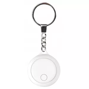 Localizador Tag Gembird SmartTag compativel com Apple Inclui porta chaves Branco