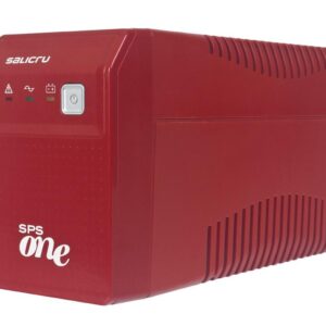 UPS 500VA 2AC Outlet(s) Compacta (Vermelho) - Salicru SPS.500.ONE