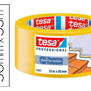 Fita Adesiva 33m x 15mm (Amarelo) - TESA