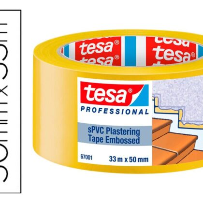 Fita Adesiva 33m x 15mm (Amarelo) - TESA