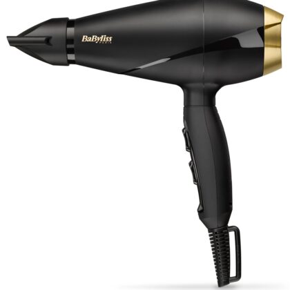 Secador de Cabelo 2000W (Preto/Dourado) - BABYLISS