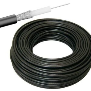 Bobine Cabo Coaxial RG59 75ohm (100 mts) - GOOBAY