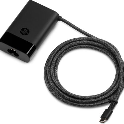 Carregador USB-C 65W p/ Portátil (Preto) - HP