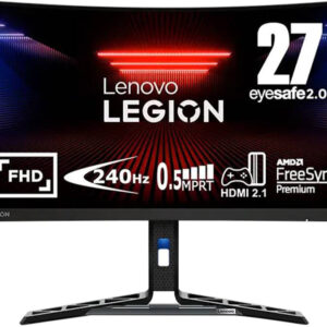 Monitor Curvo Legion R27fc-30 VA W-LED 27 FHD 16:9 280Hz FreeSync / G-SYNC Compatible - LENOVO