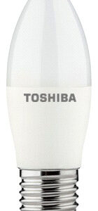 L?mpada LED C37 E27 8W 3000K - TOSHIBA